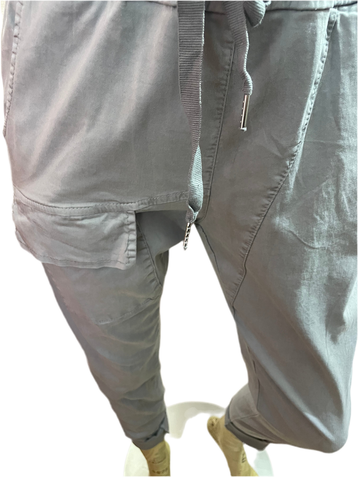 Sarah Tempest rayon mix trousers with pockets