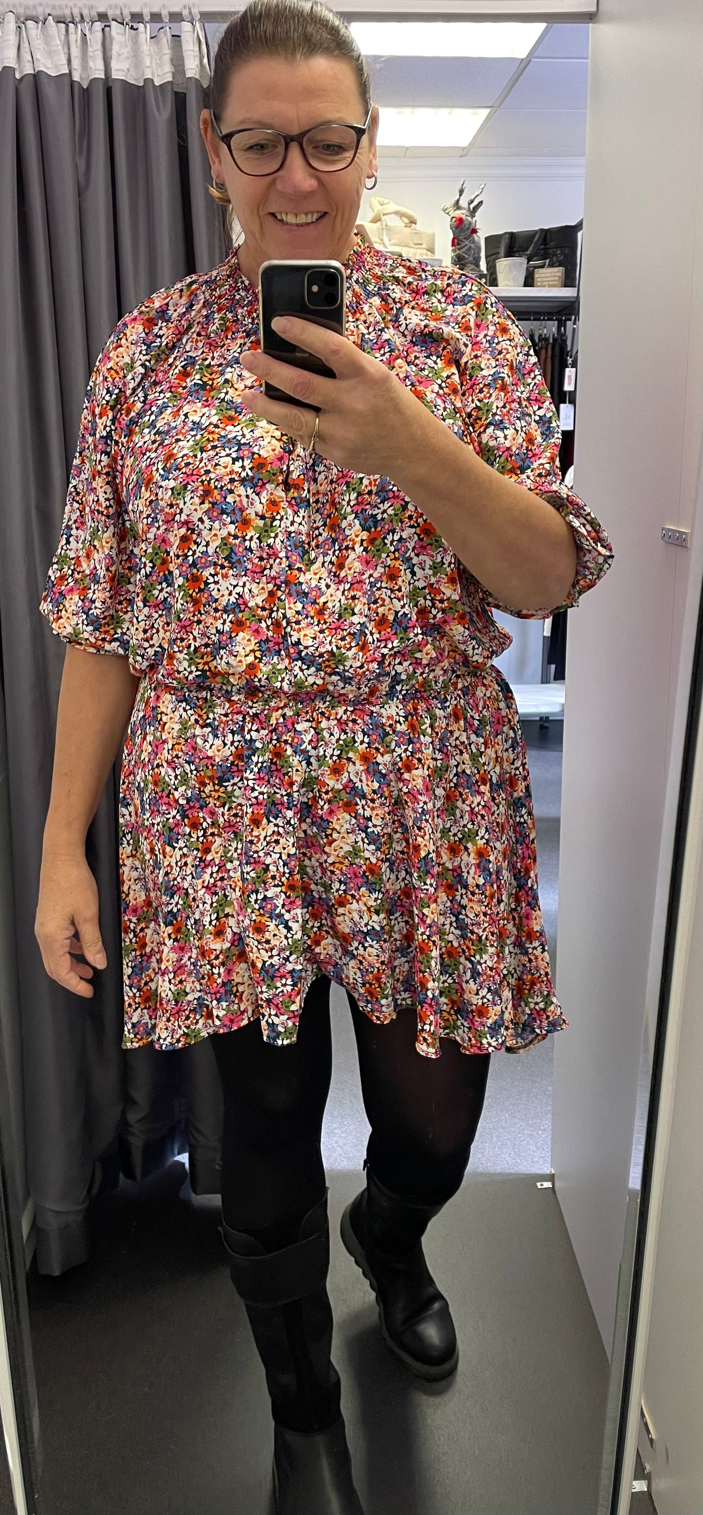 Malissa J drop waist dress