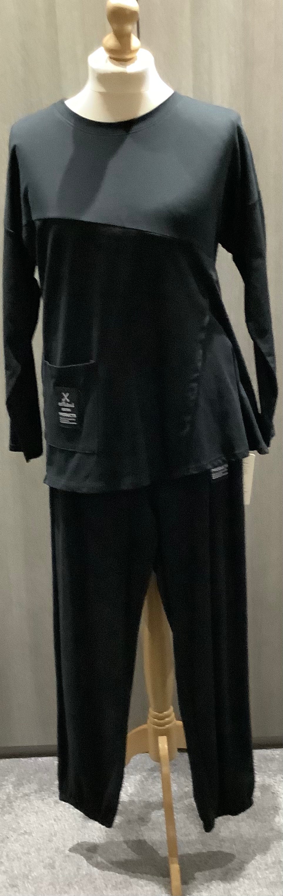 Black lounge suit
