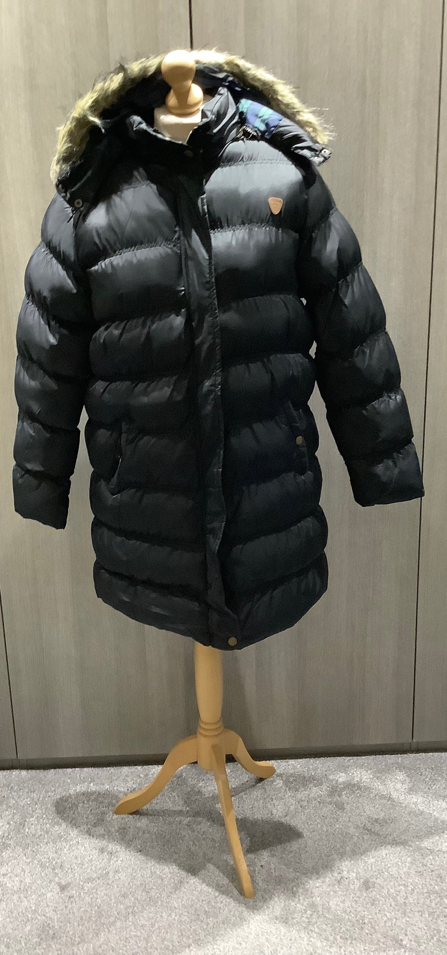 Brave Soul Longline Thick Padded Coat
