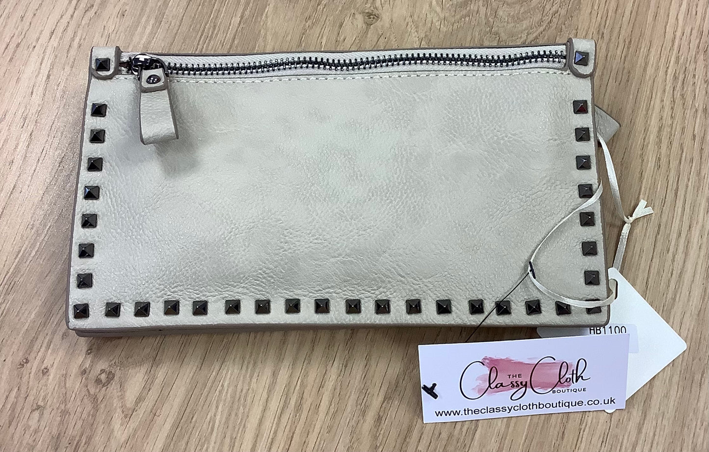 Malissa J Studded Crossbody Chain Bag