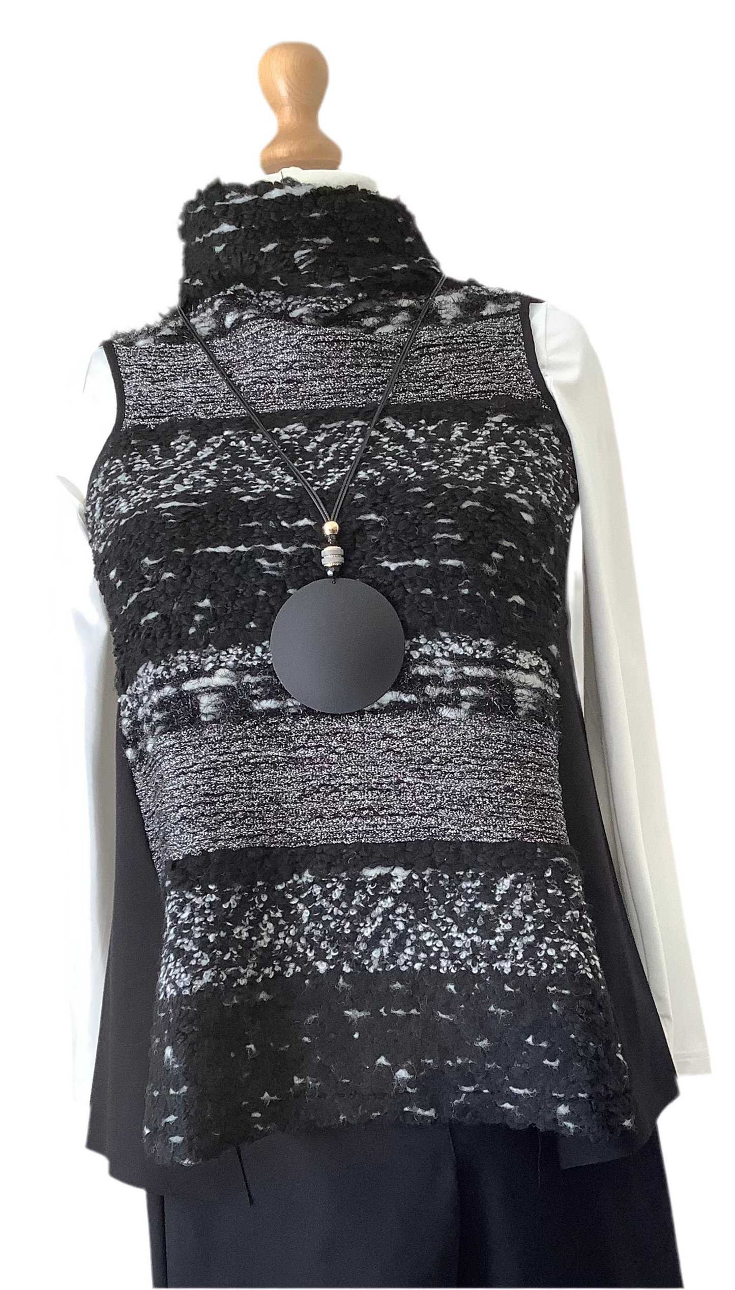 Peruzzi Longline Knit Sleeveless Top