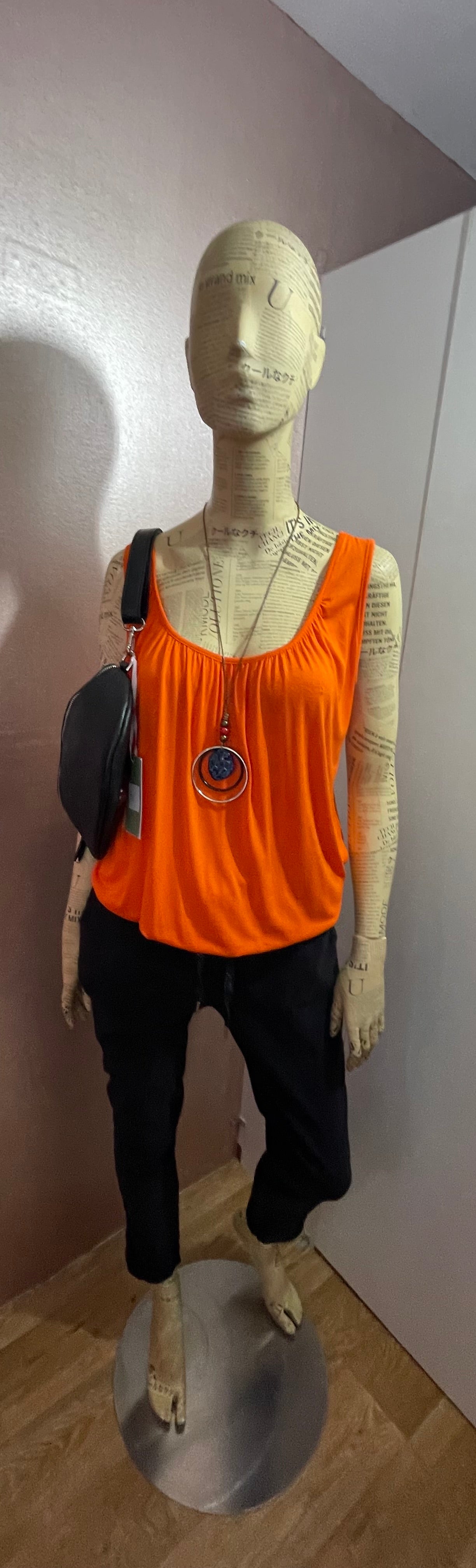 Bubble vest t shirt