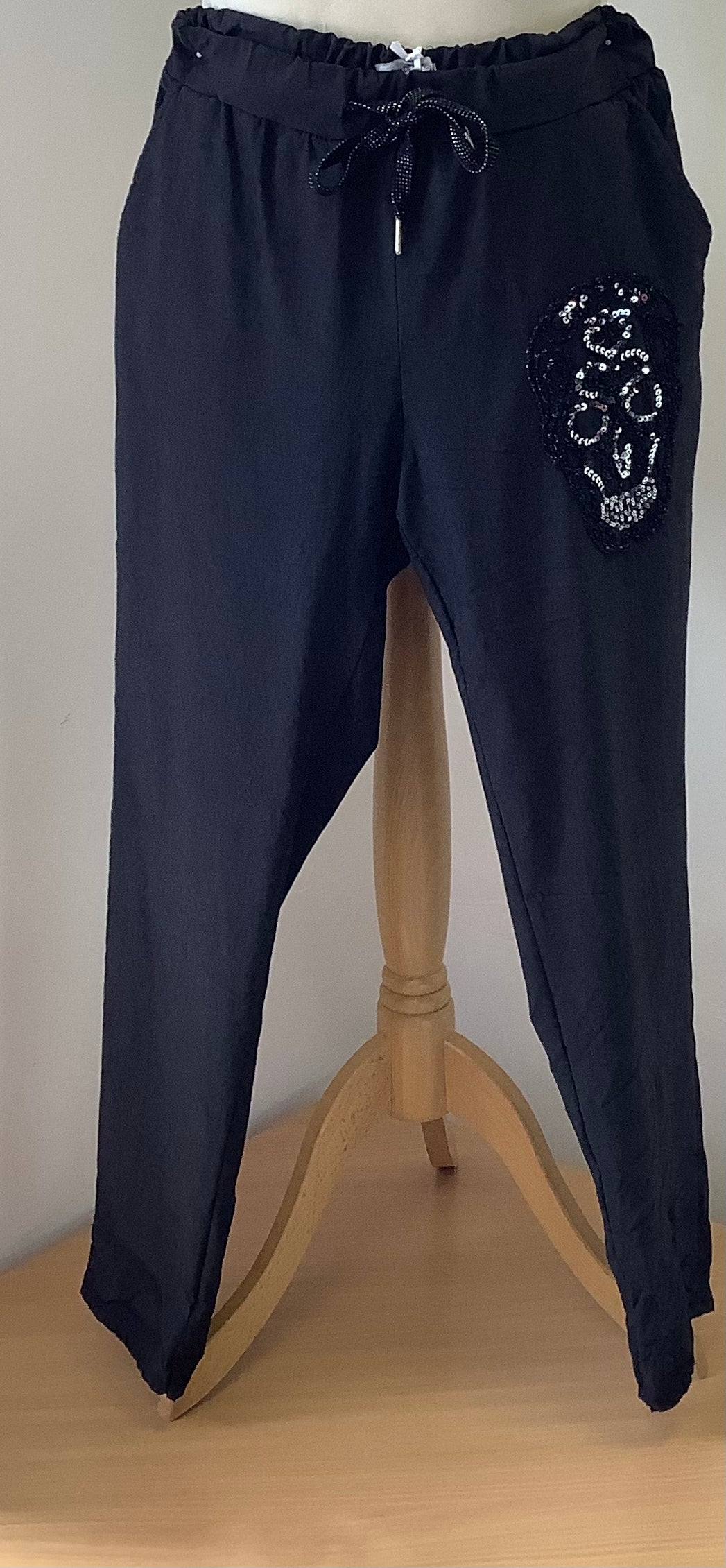 Honour Magic Trousers with Skull Detail