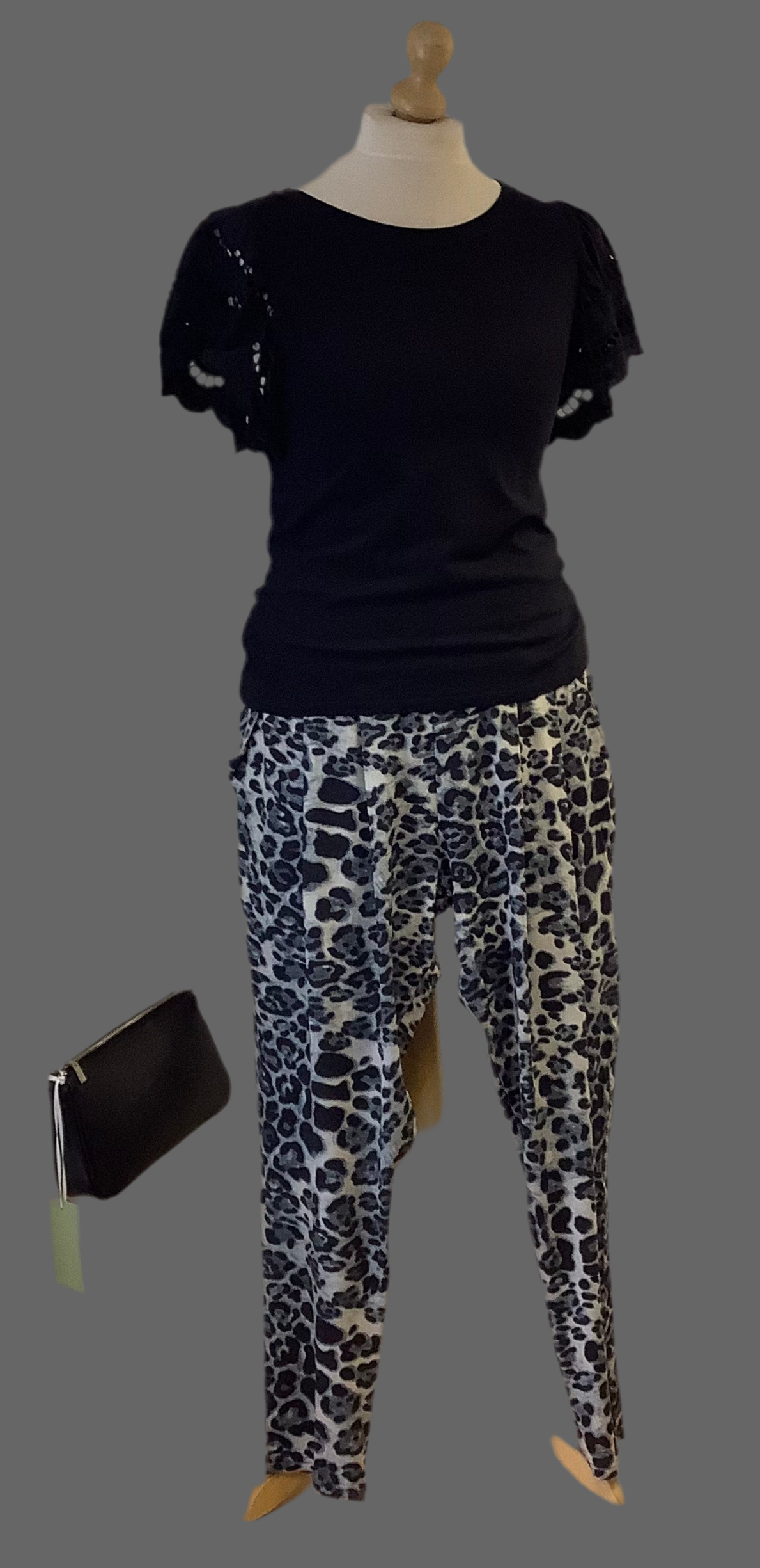 Malissa J Leopard Print Trousers