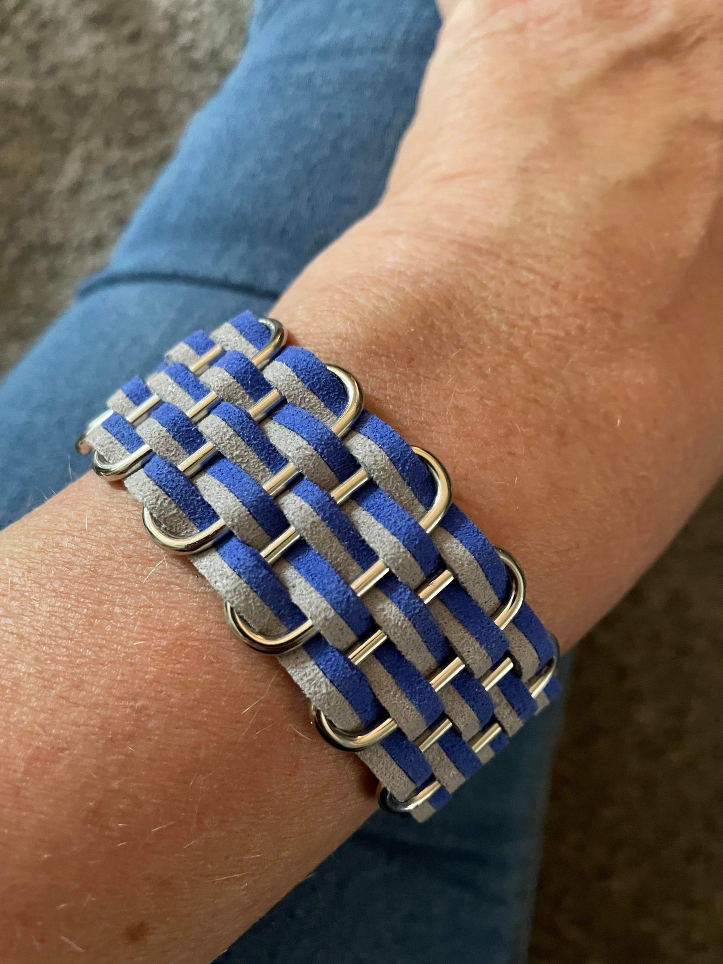 Suede Woven Bracelet