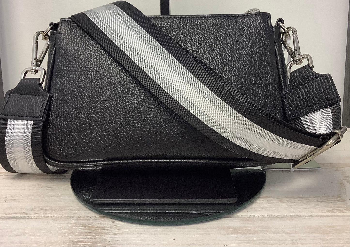 Plain Leather Clutch Bag