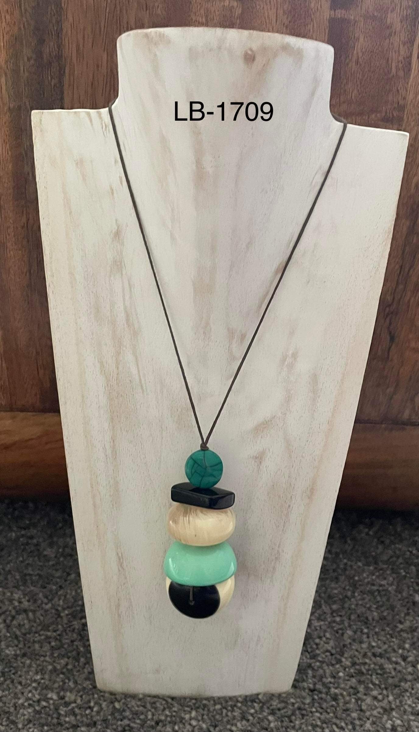 Turquoise Resin Pendant