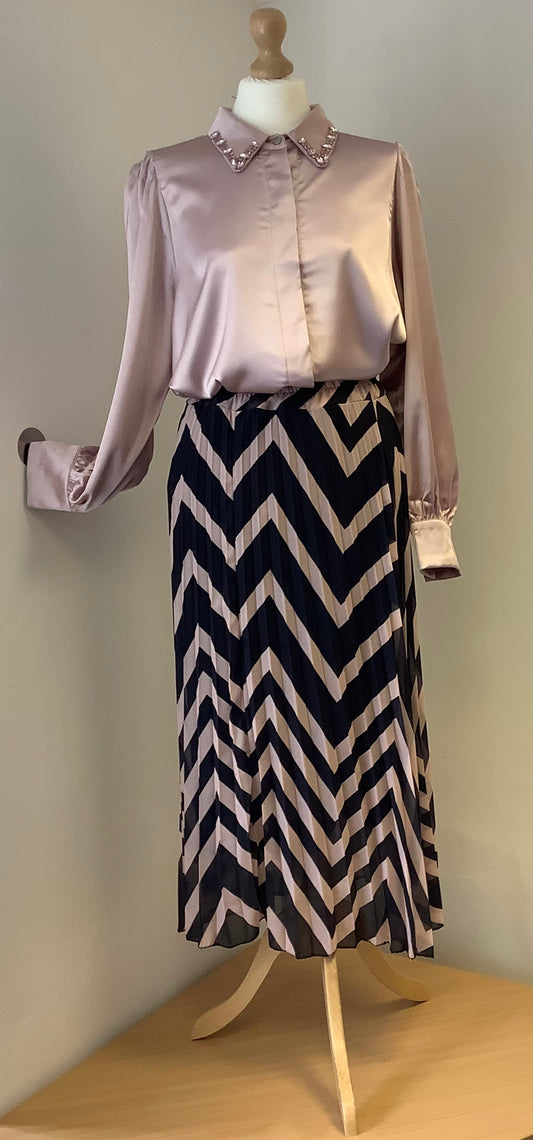 Chevron Skirt