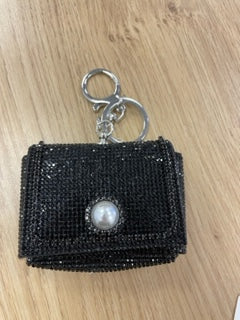 Malissa J bling mini purse key ring