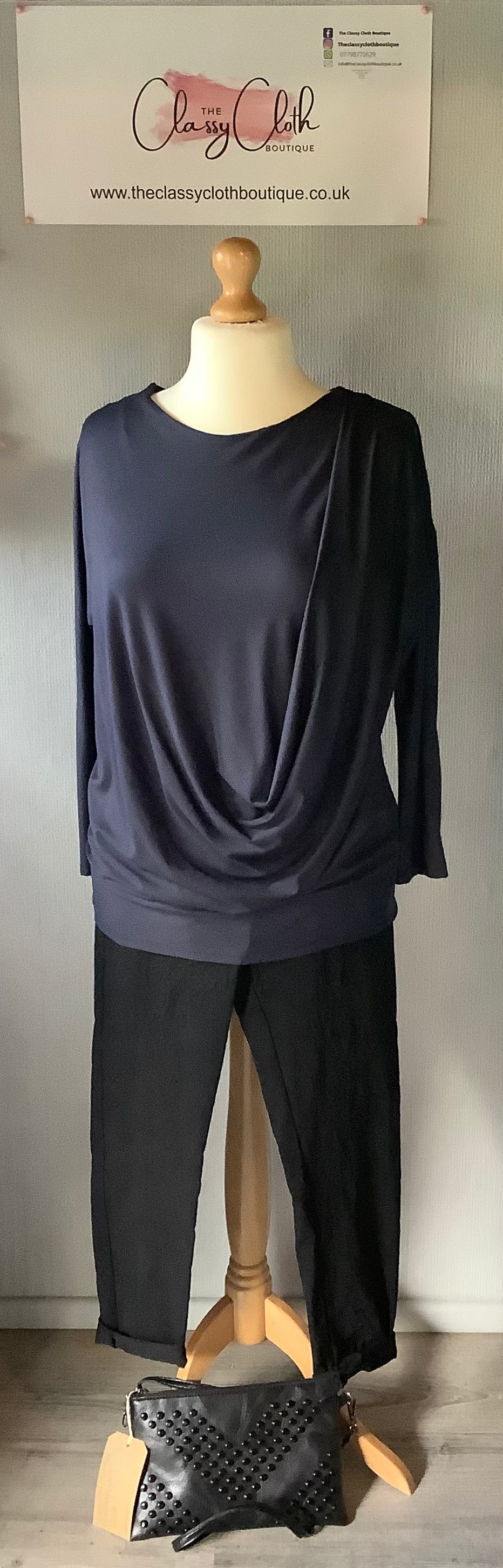 Side Drape Top