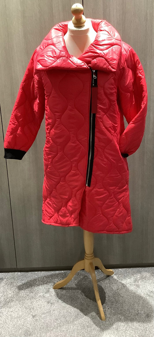 Padded Jacket With Puff Collar