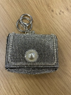 Malissa J bling mini purse key ring