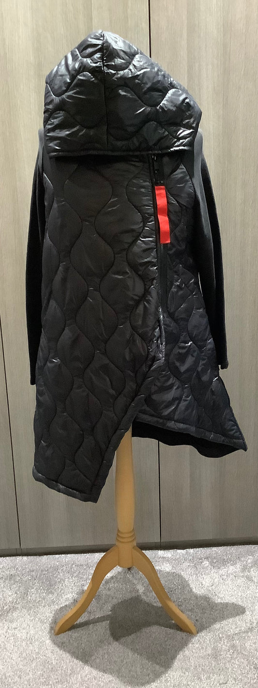 Quirky Padded Jacket With off Centre Zip